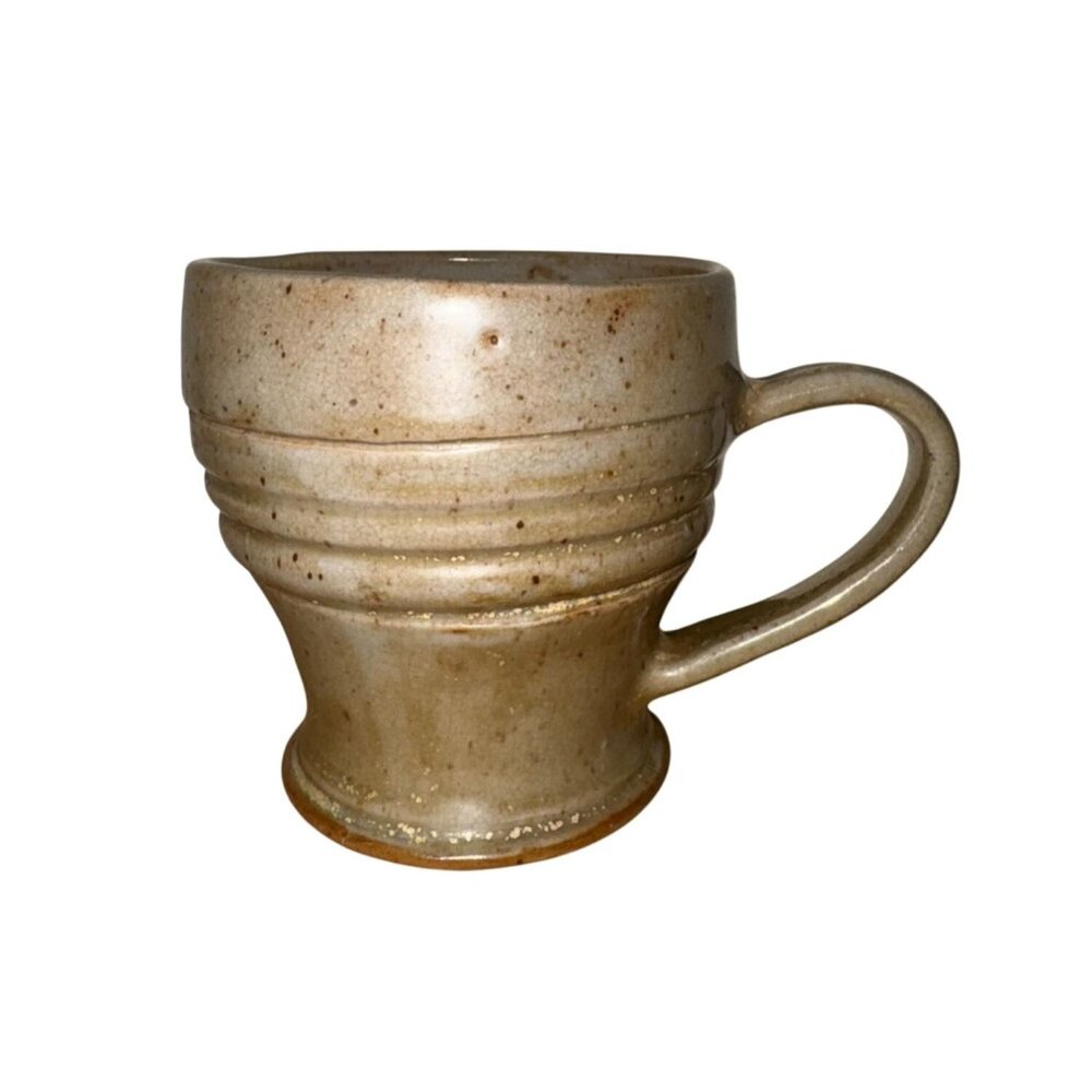 Vintage Handmade Ceramic Mug By Thomas